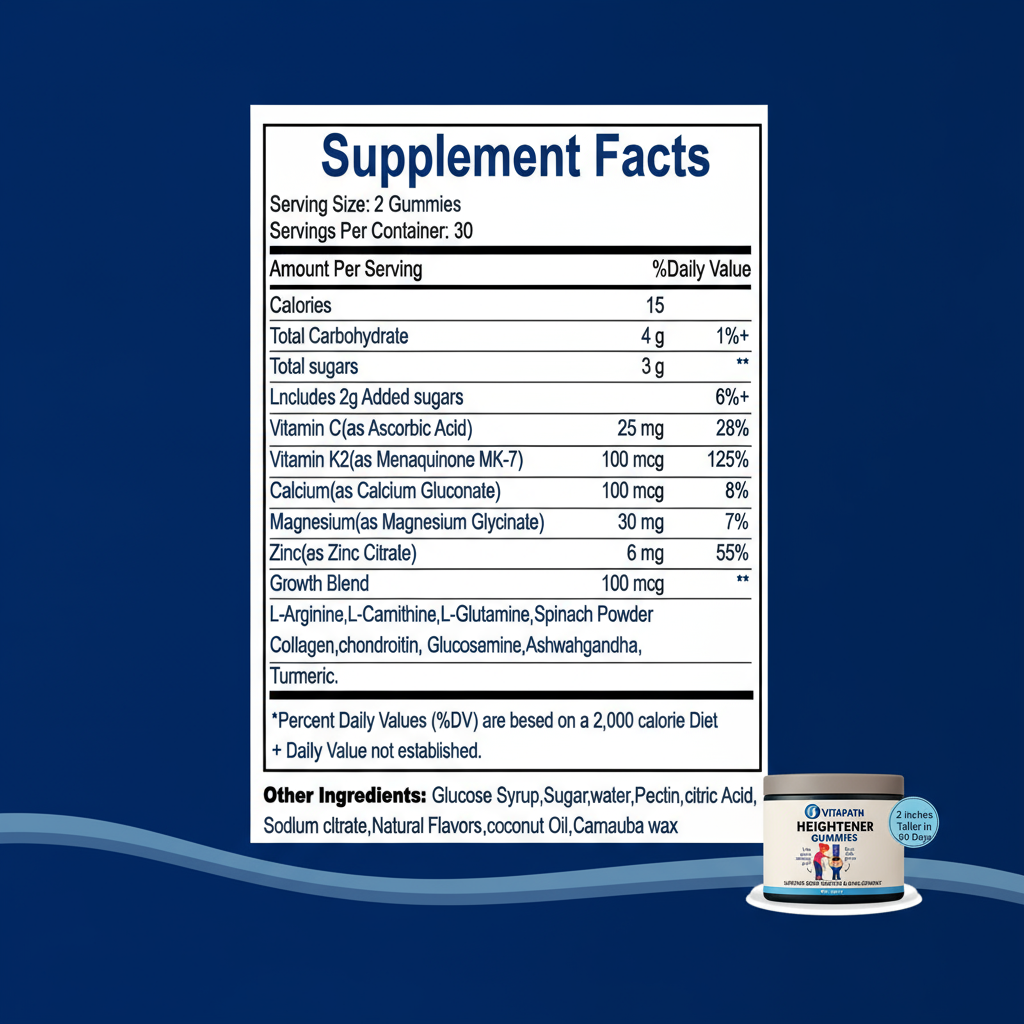 Vita Path Heightener Gummies