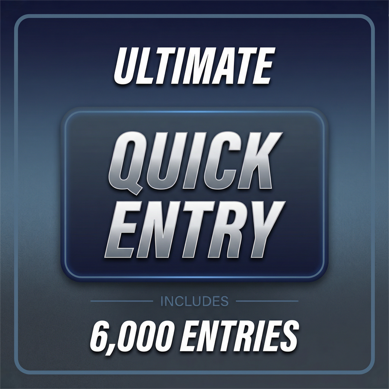 🎟 6,000 Entries